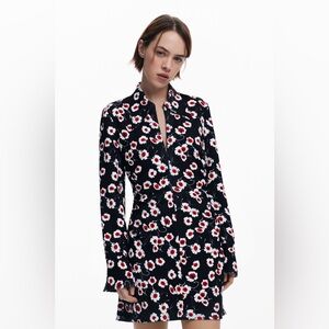 Desigual Short Floral Shirt Dress